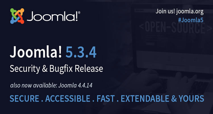 Joomla 5.3.4 Güvenlik ve Hata Düzeltme Sürümü