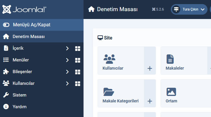 Joomla 5.2.6 Admin
